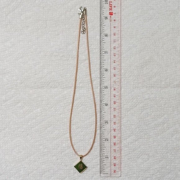 *3/$20* New Jade/Aventurine Gem Stone choker corded necklace pendant - Picture 7 of 9